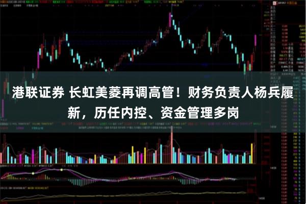 港联证券 长虹美菱再调高管！财务负责人杨兵履新，历任内控、资金管理多岗